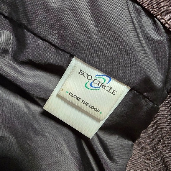 Nau Mens Hooded Full Zip Jacket Brown Size Small Outdoor Technical Shell - Picture 7 of 16